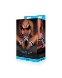 WhipSmart Glow in the Dark Wrist & Ankle Hogtie Set