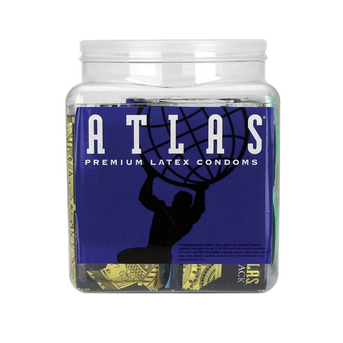 Atlas Condoms Assorted - Bowl of 144