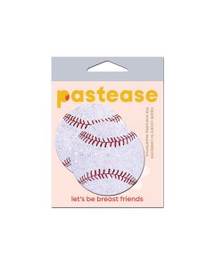 Pastease Premium Baseball Sparkly - White O/S