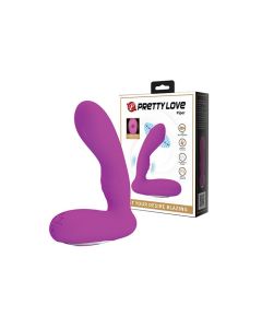 Pretty Love Piper Double Pulsation Vibe - Fuchsia