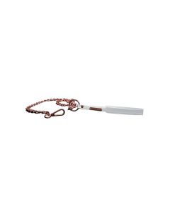 Pleasure Collection Leash - White/Rose Gold