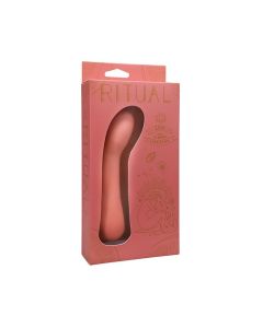 RITUAL Zen Rechargeable Silicone G-Spot Vibe - Coral