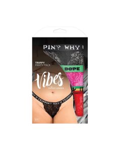 Vibes Trippy 3 Pack Thongs Assorted Colors QN