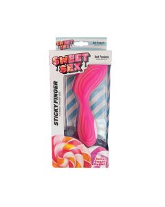 Sweet Sex Sticky Finger Flexible Finger Vibe - Magenta
