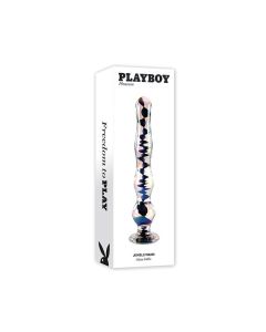 Playboy Pleasure Jewels Wand - Clear