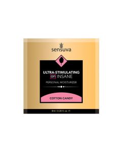 ON Insane Ultra Stimulating Personal Moisturizer Single Use Packet - 6 ml Cotton Candy