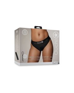 Shots Ouch Vibrating Strap On Hipster