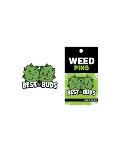 Wood Rocket Weed Best Buds Pin - Green