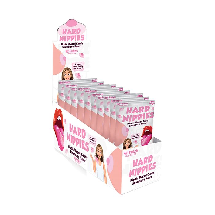 Hard Nipples Display - Display of 12