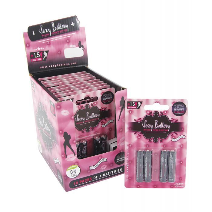 Sexy Battery AAA - Box of 10 Four Packs